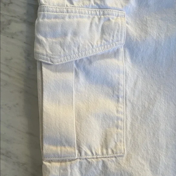 Agolde MINKA High Rise Wide Leg Denim Cargo Jeans - Picture 7 of 11